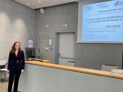 Eloïse Lebaudy defends her Doctoral Thesis