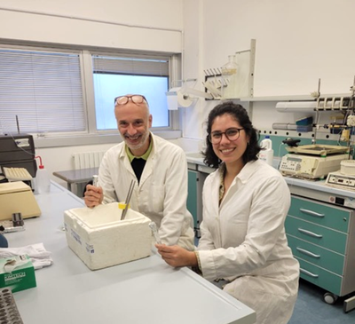 PhD student Ana Sánchez-Castro joins Dr. Roberto Spurio in Camerino
